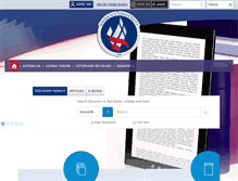 Tablet Screenshot of kirikkale-elibrary.com